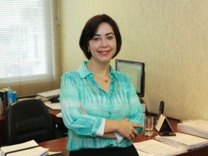 Dra. Flávia explica contextos a empreendedores.